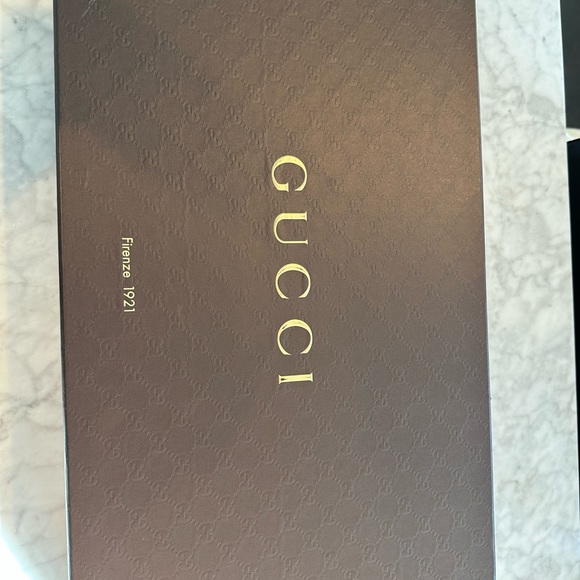 Gucci tall black boots with gold detailing - Picture 12 of 12